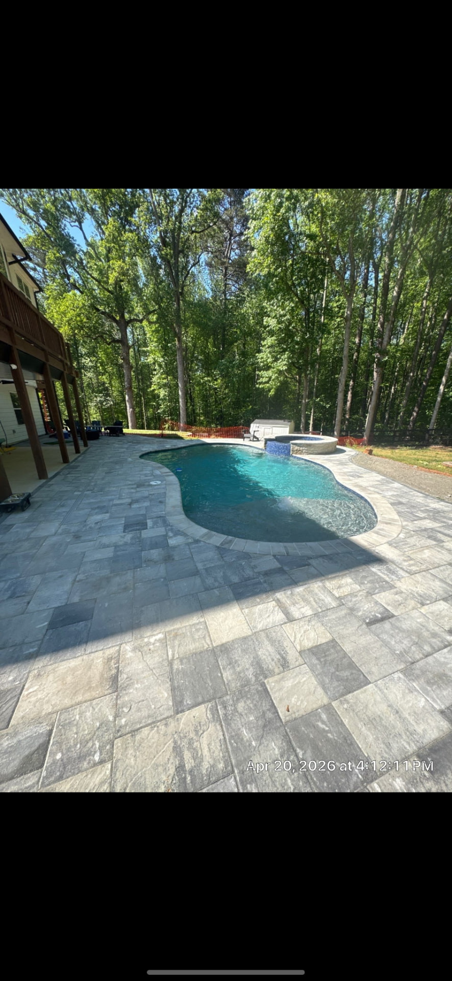Pool & Paver Patio
